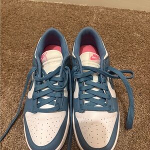 Nike Teal and White Sneakers